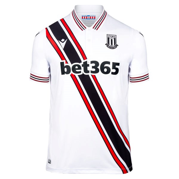 Tailandia Camiseta Stoke City Replica Segunda Ropa 2022/23 Blanco